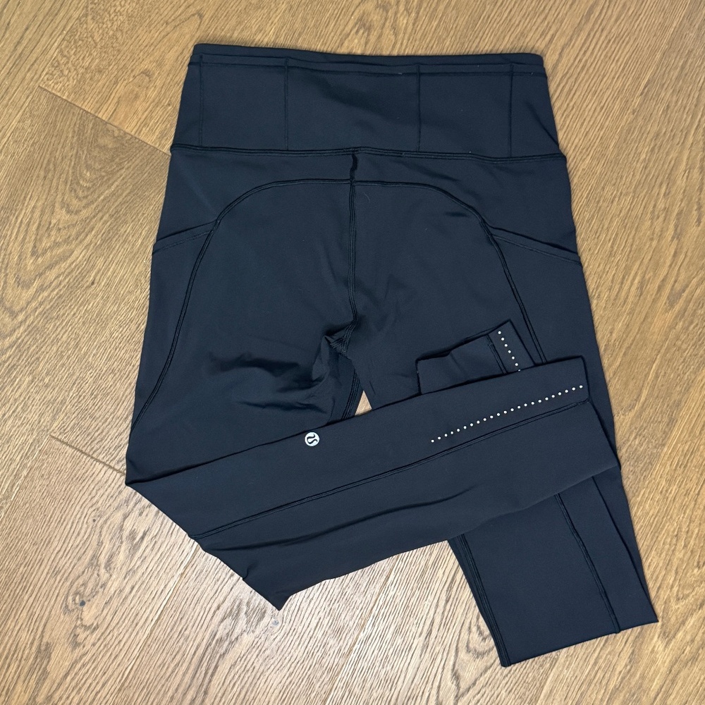 Two Pairs of Lululemon Black Leggings